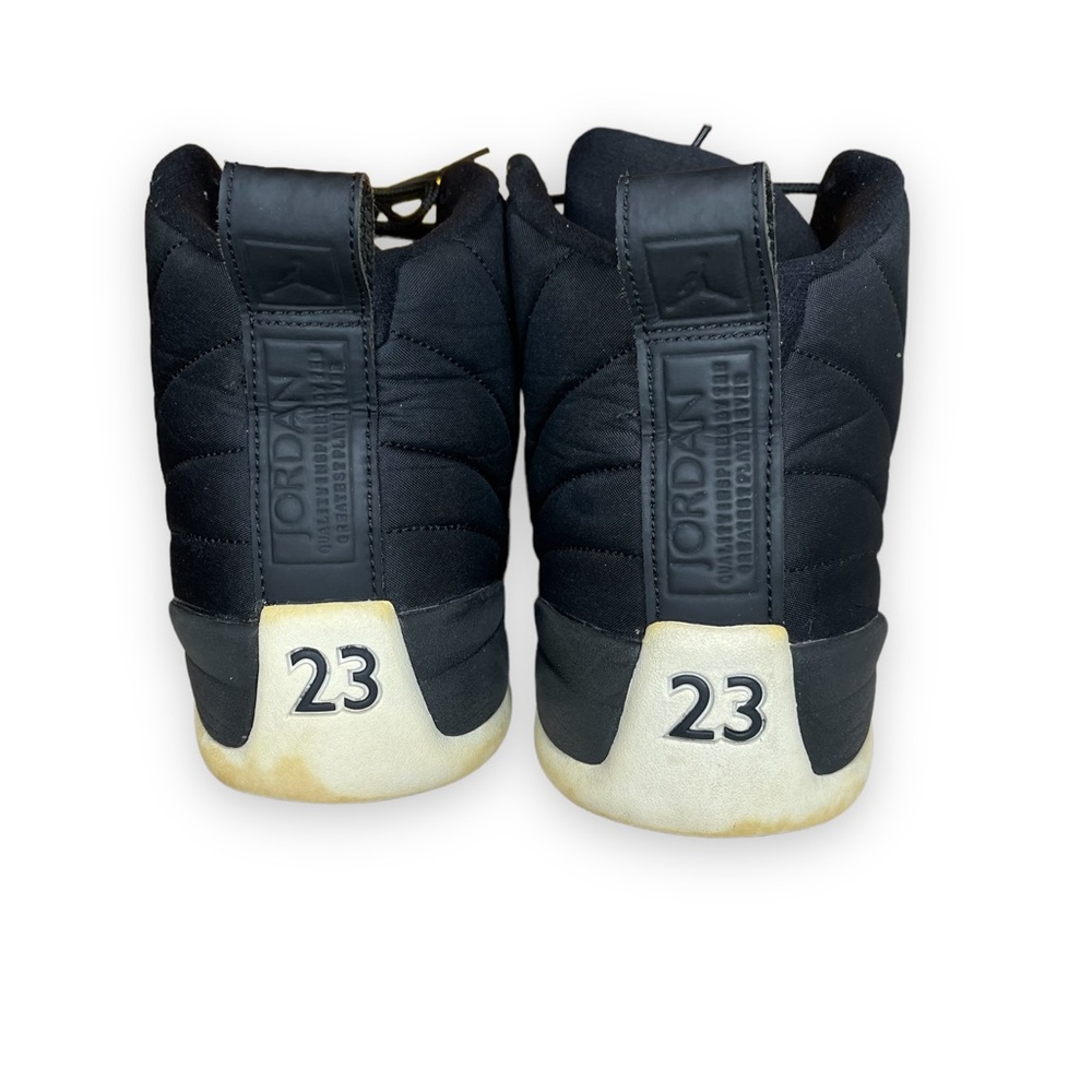 Nike Air Jordan 12 Retro Nylon Black - Size 12 - Picture 5 of 14